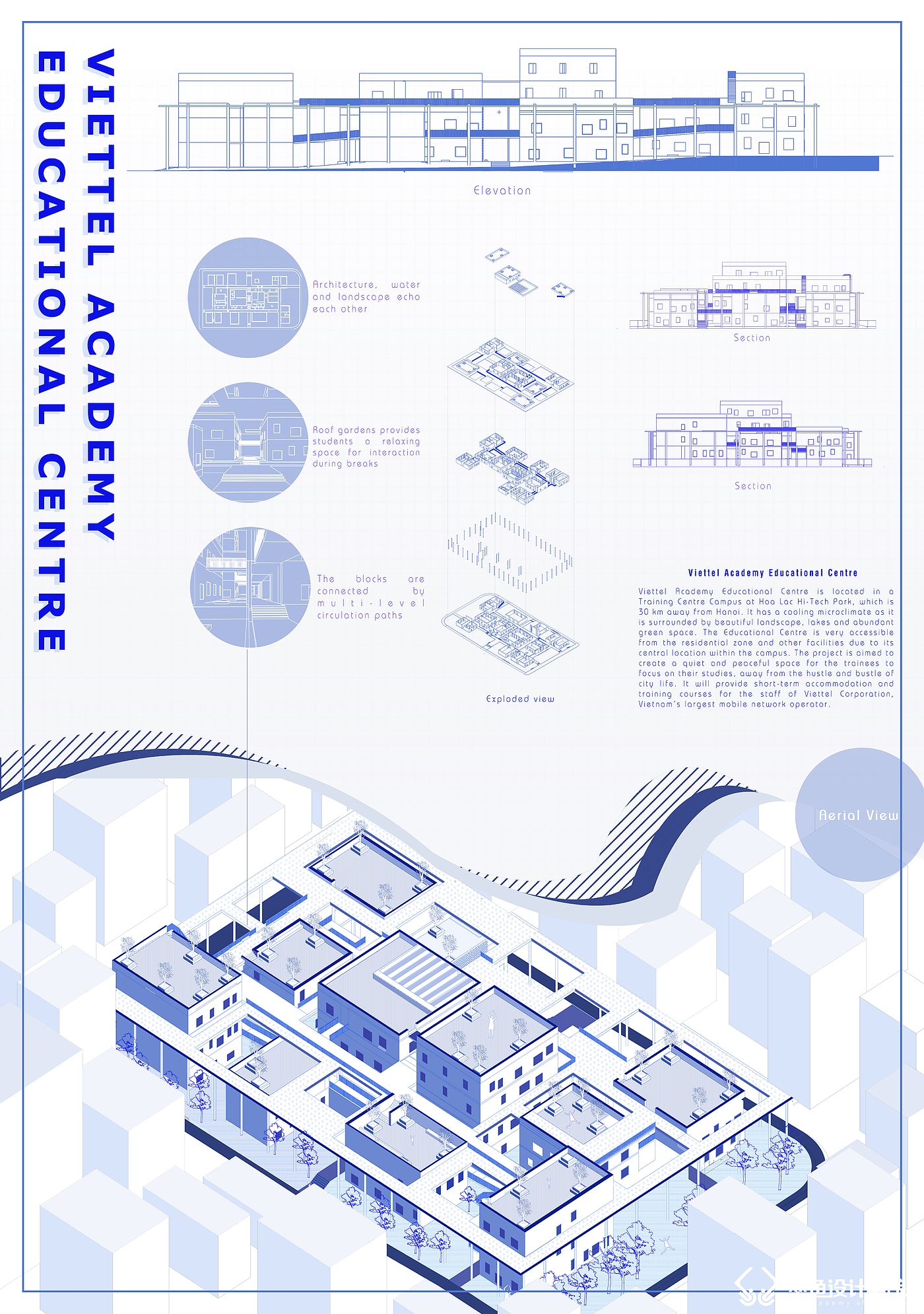 墨鱼设计学院，设计，空间设计，效果图，展板效果图，展板，展板设计，建筑景观设计，