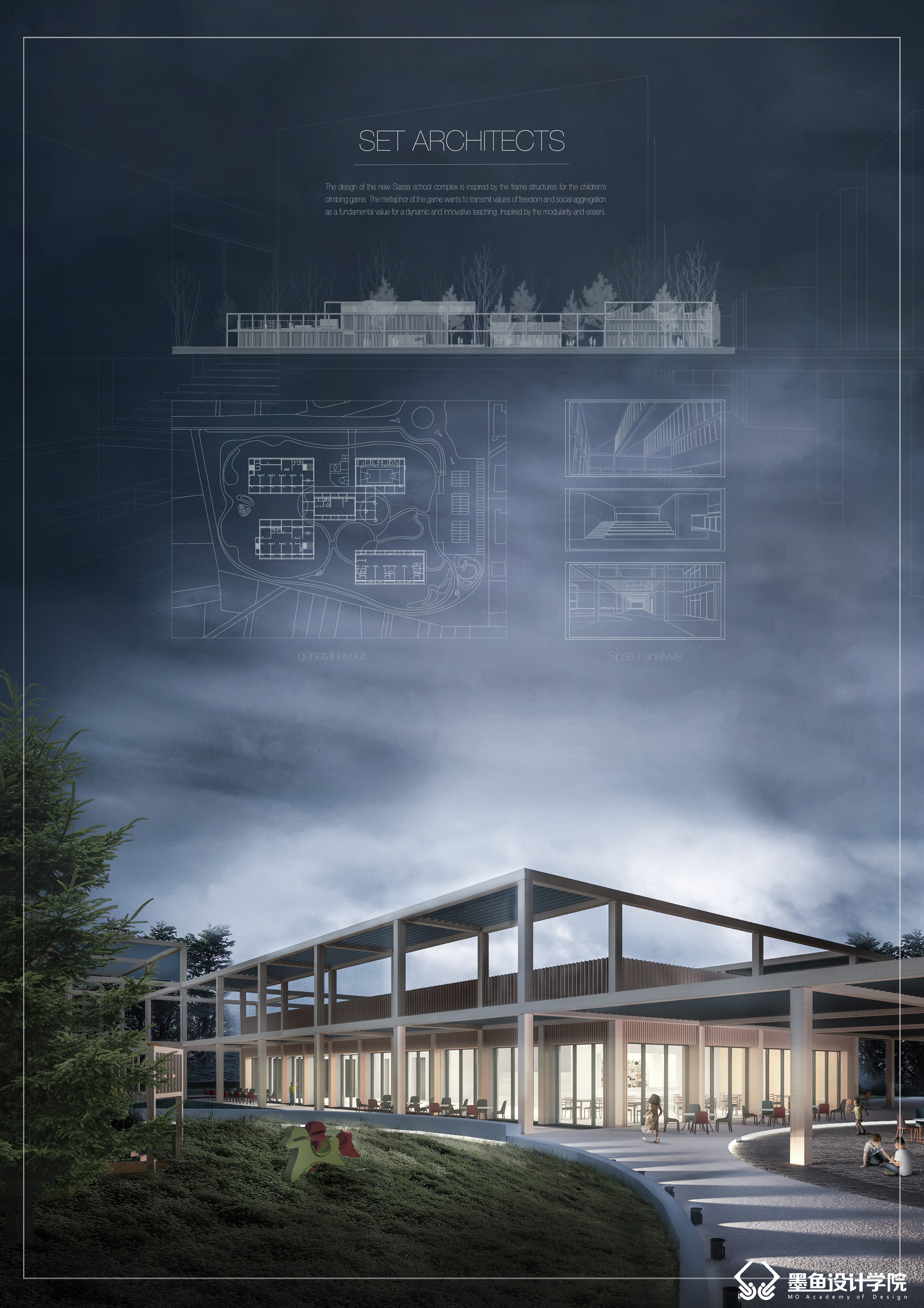 Cuttlefish Design Institute，Design，space design ，design sketch，Display board effect diagram，Display Board，Exhibition board design，Architectural landscape design，