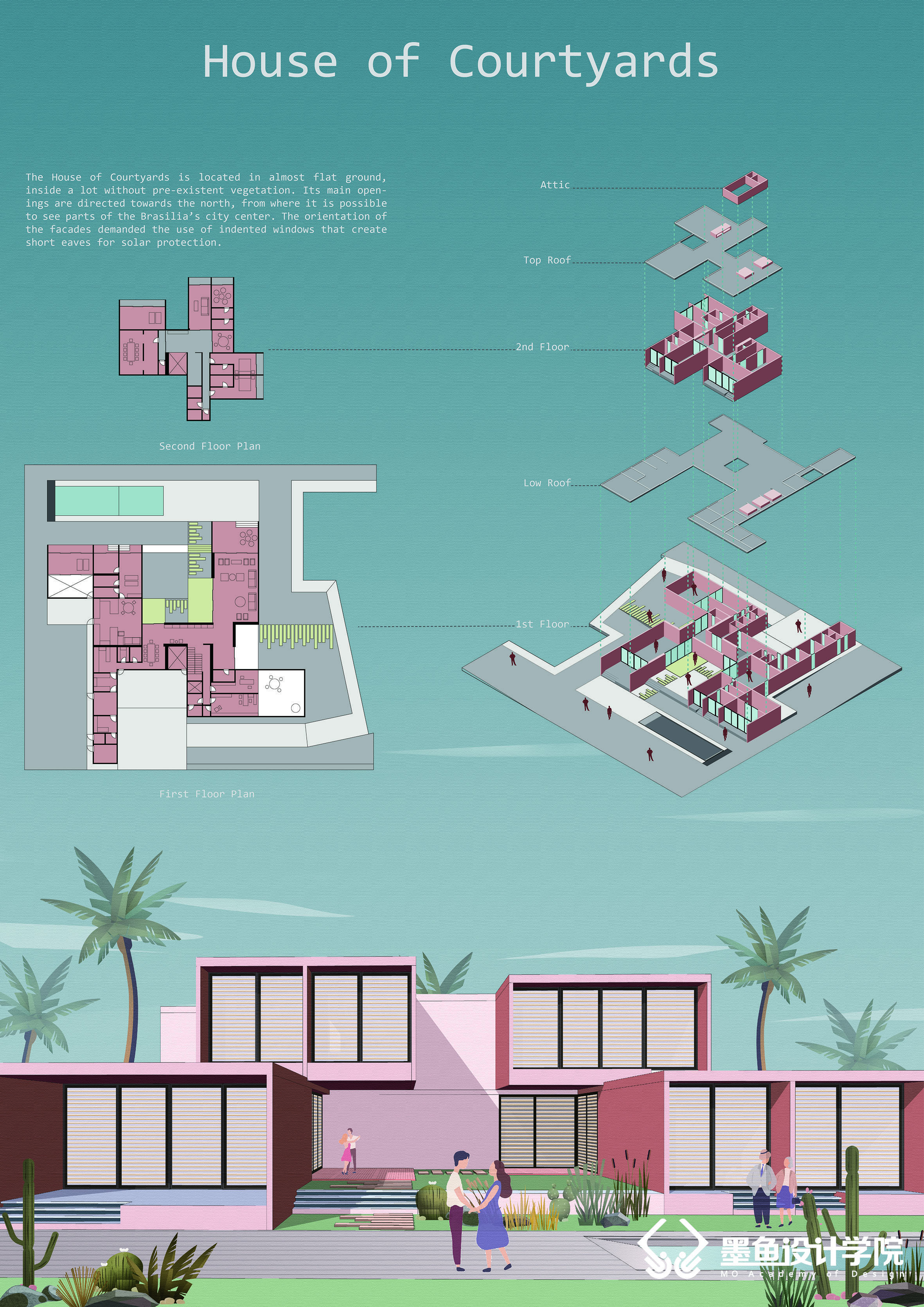 Cuttlefish Design Institute，Design，space design ，design sketch，Display board effect diagram，Display Board，Exhibition board design，Architectural landscape design，
