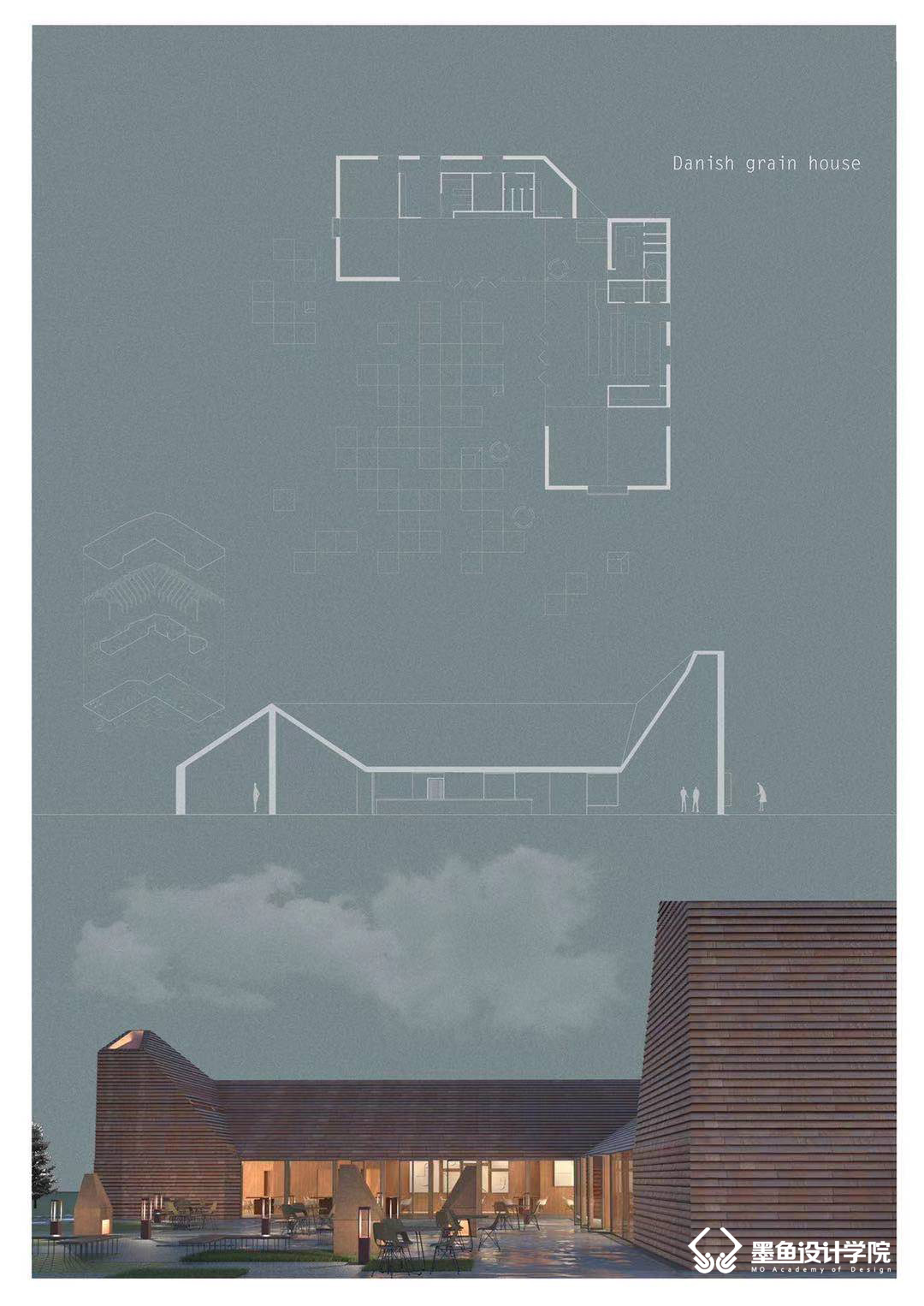 Cuttlefish Design Institute，Design，space design ，design sketch，Display board effect diagram，Display Board，Exhibition board design，Architectural landscape design，