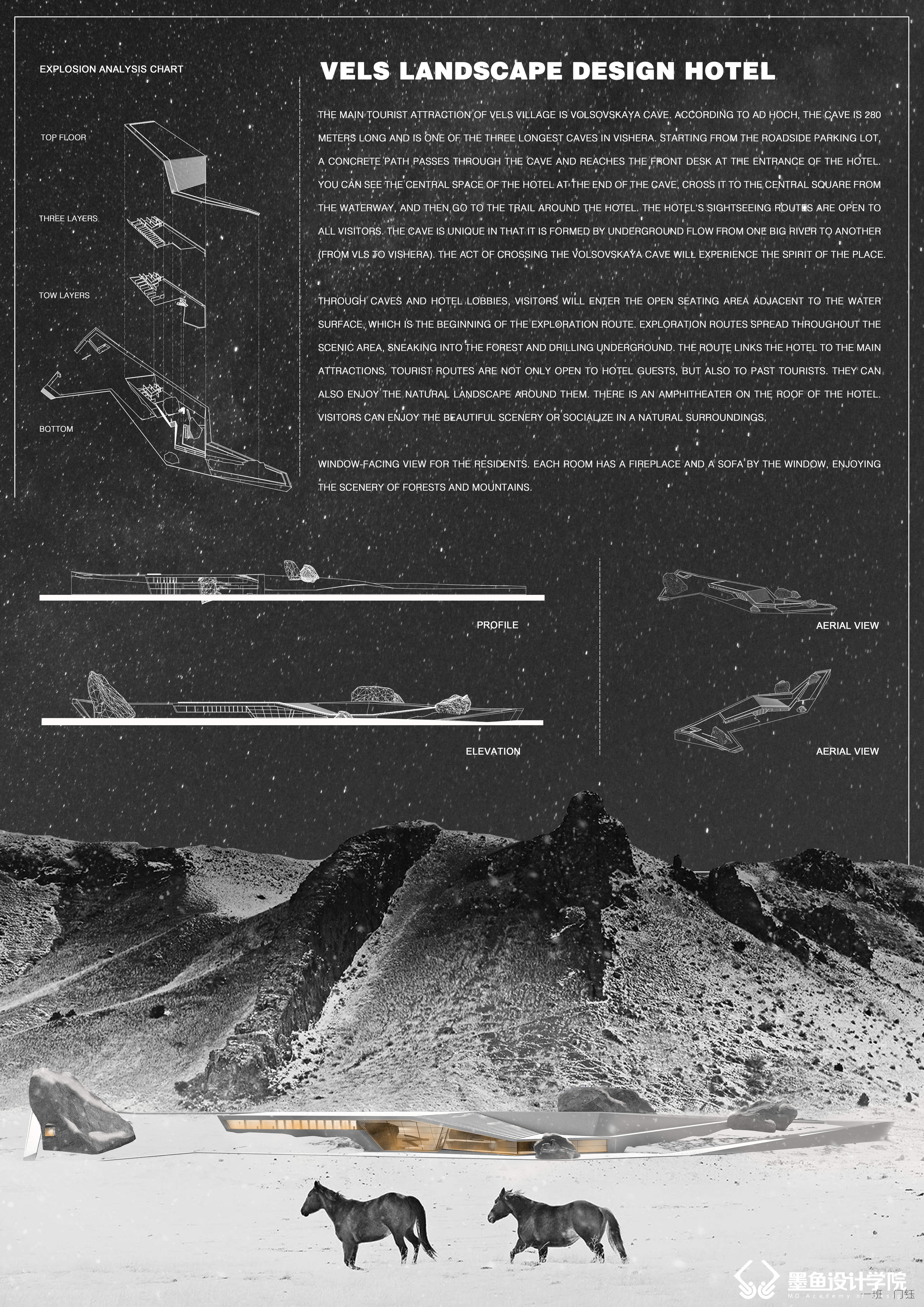 Cuttlefish Design Institute，Design，space design ，design sketch，Display board effect diagram，Display Board，Exhibition board design，Architectural landscape design，