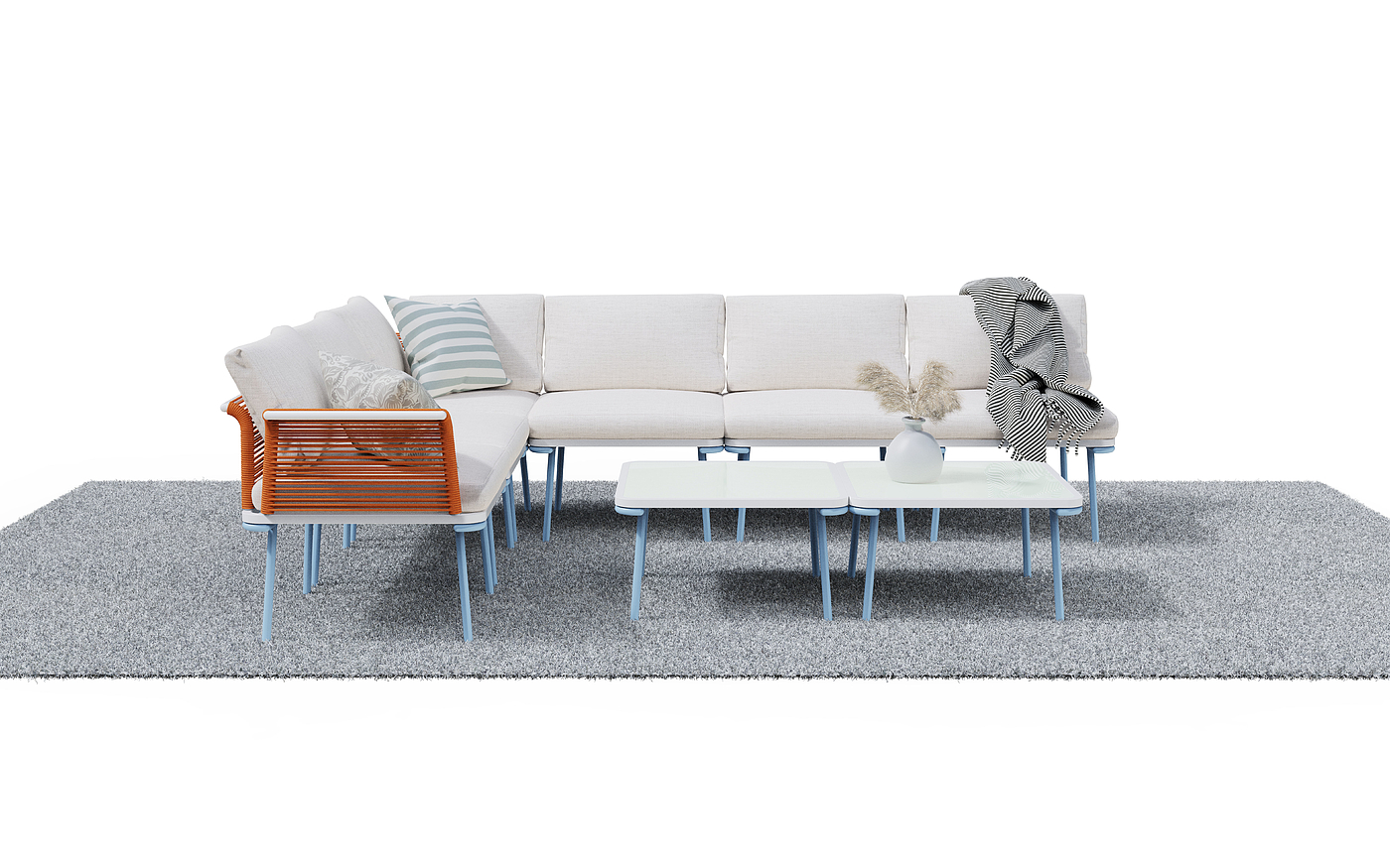 Ribbon sofa，