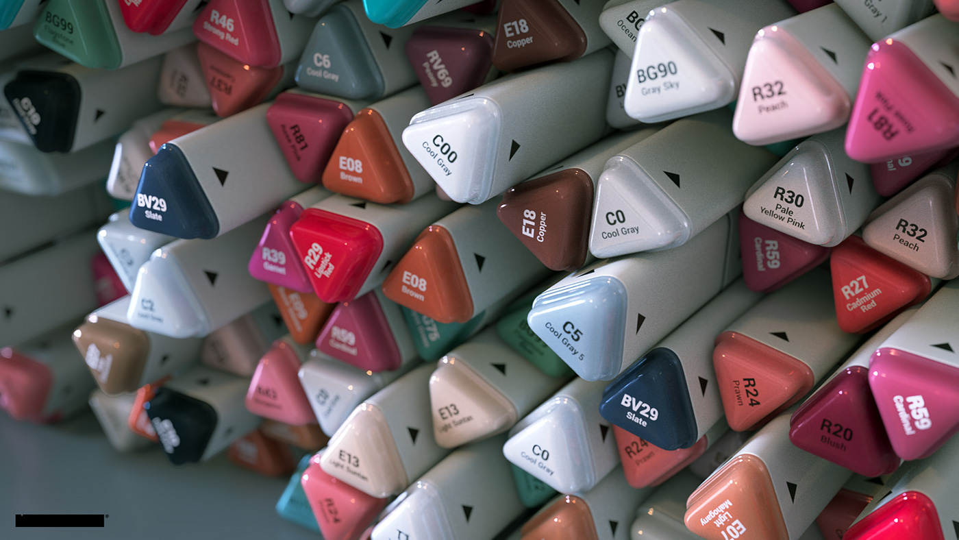 marker pen，shape，colour，