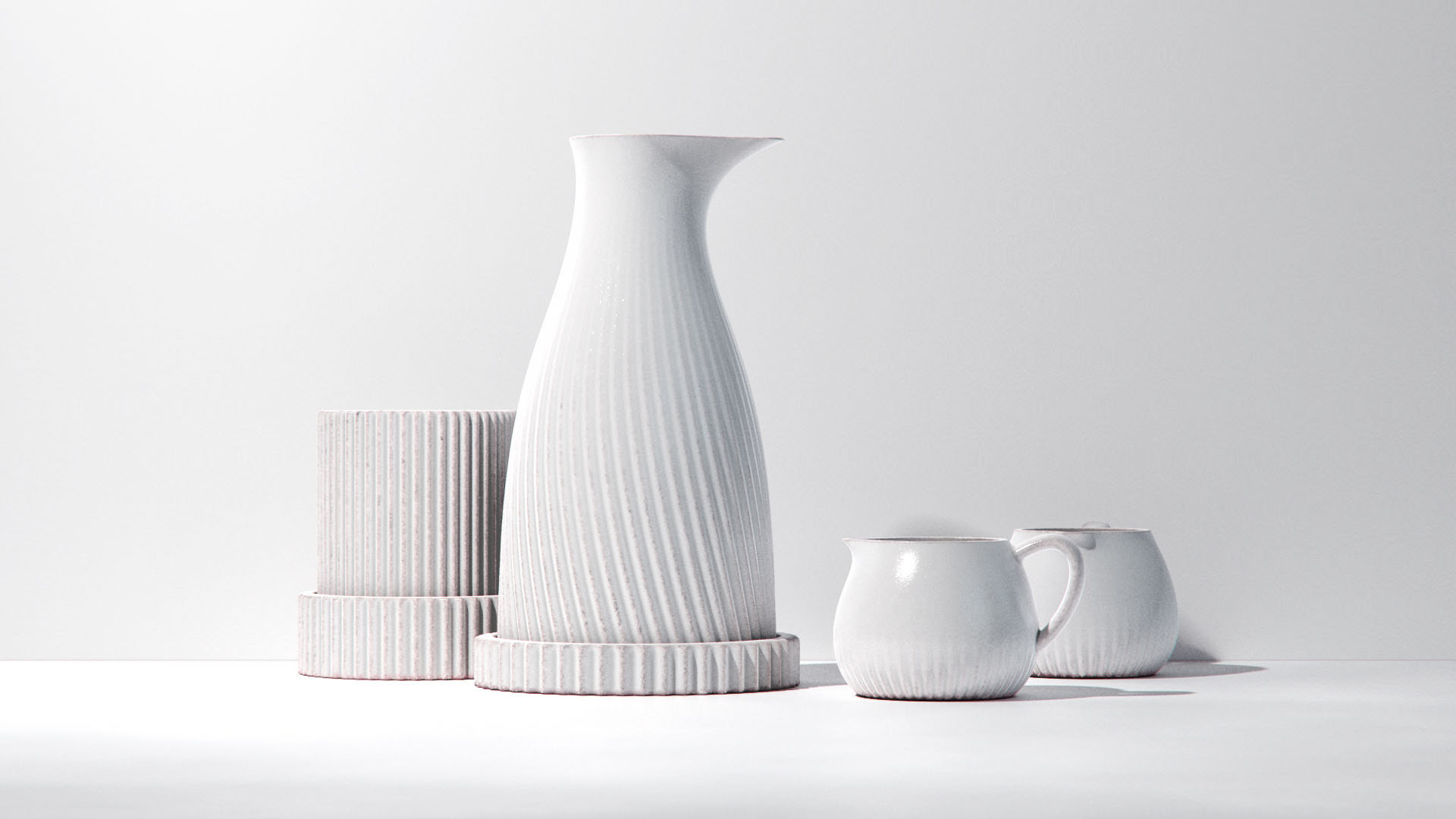 tableware，tea set，Housewear & Furnishings，originality，texture，stripe，