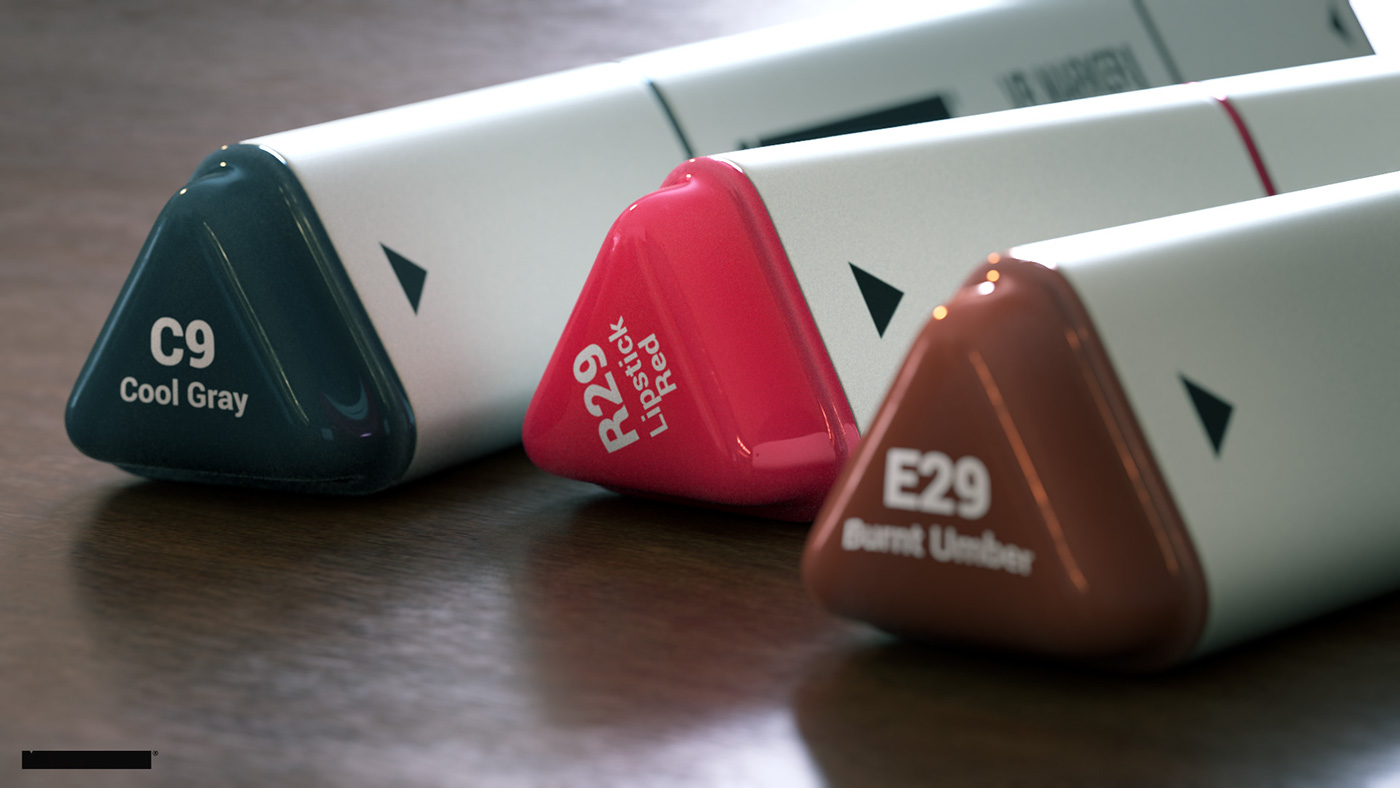 marker pen，shape，colour，