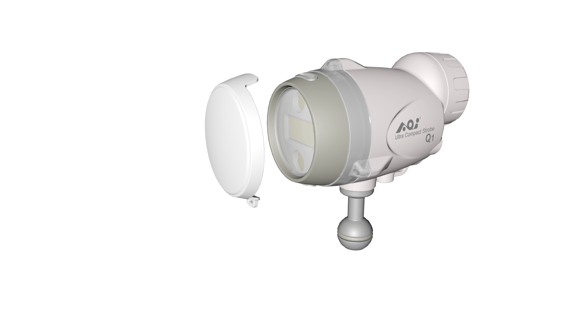 2022 Red Dot Product Design Award，UCS-Q1，flash lamp，Underwater，