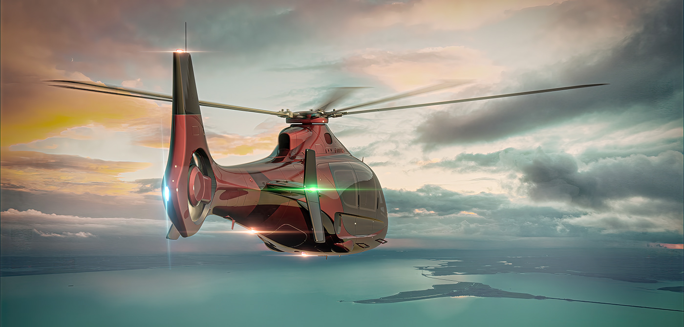3d，helicopter，visualization，