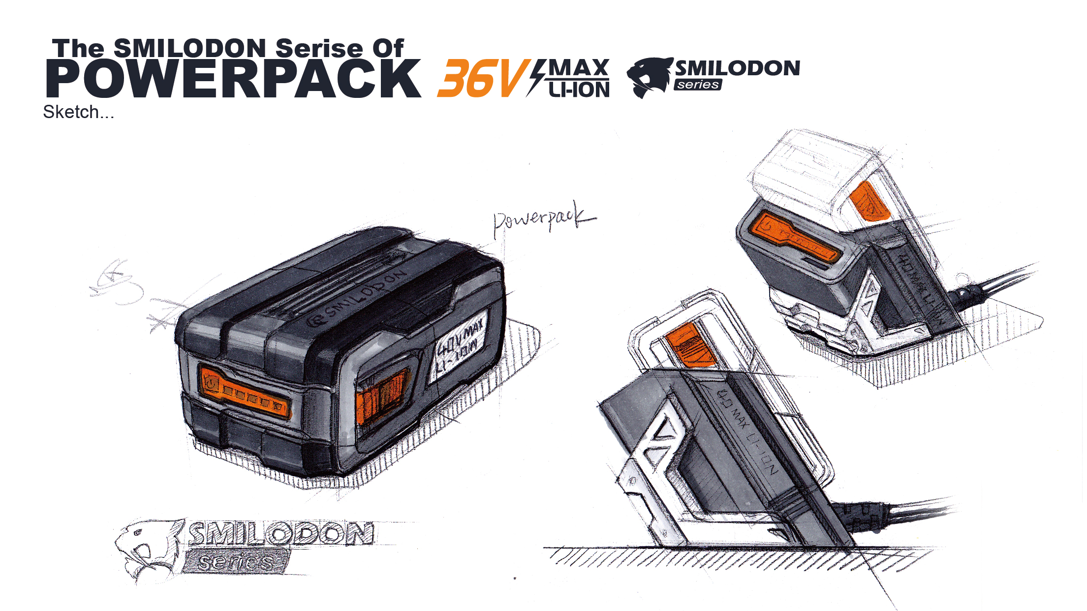 Lithium battery garden series，