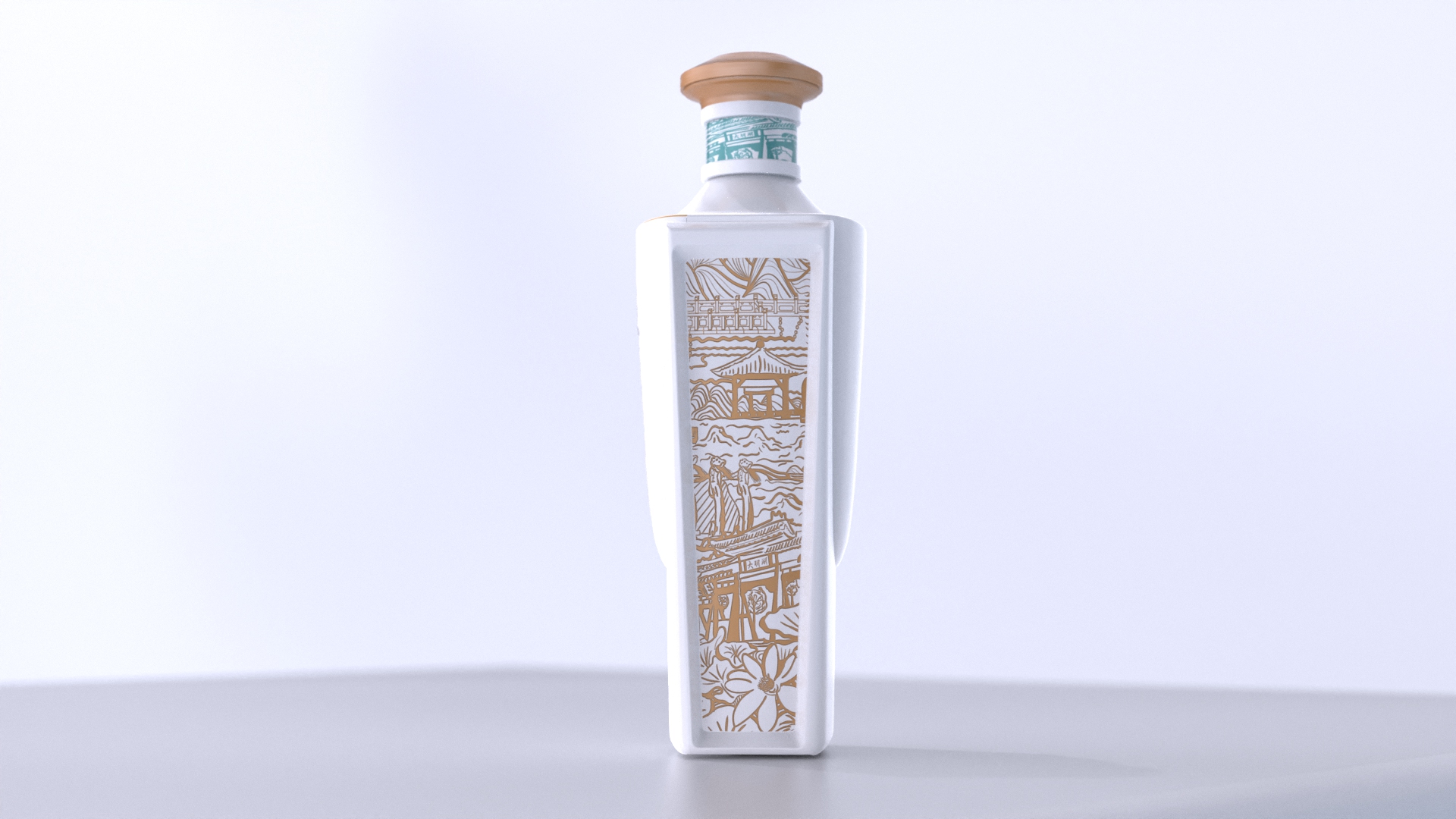 rhino，keyshot，Baijiu，ai，ps，packing design，Structural design，