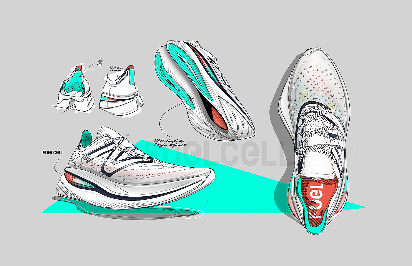 shoes，motion，sneakers，NB，Design，product design，