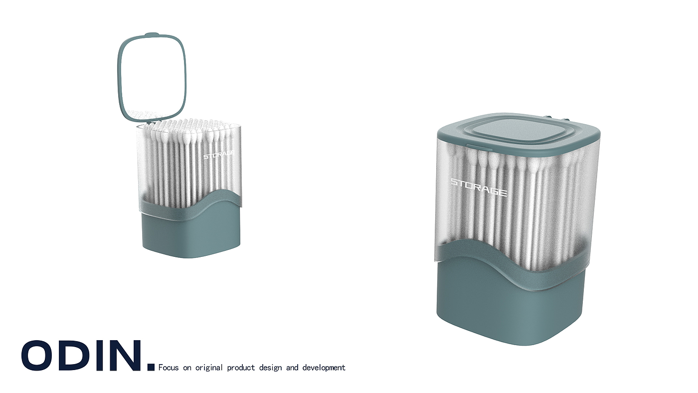 Cotton swab box，