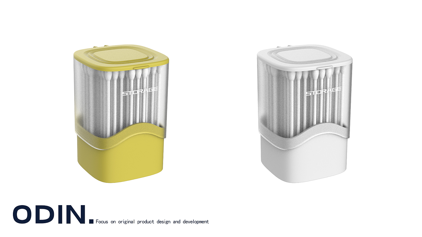 Cotton swab box，