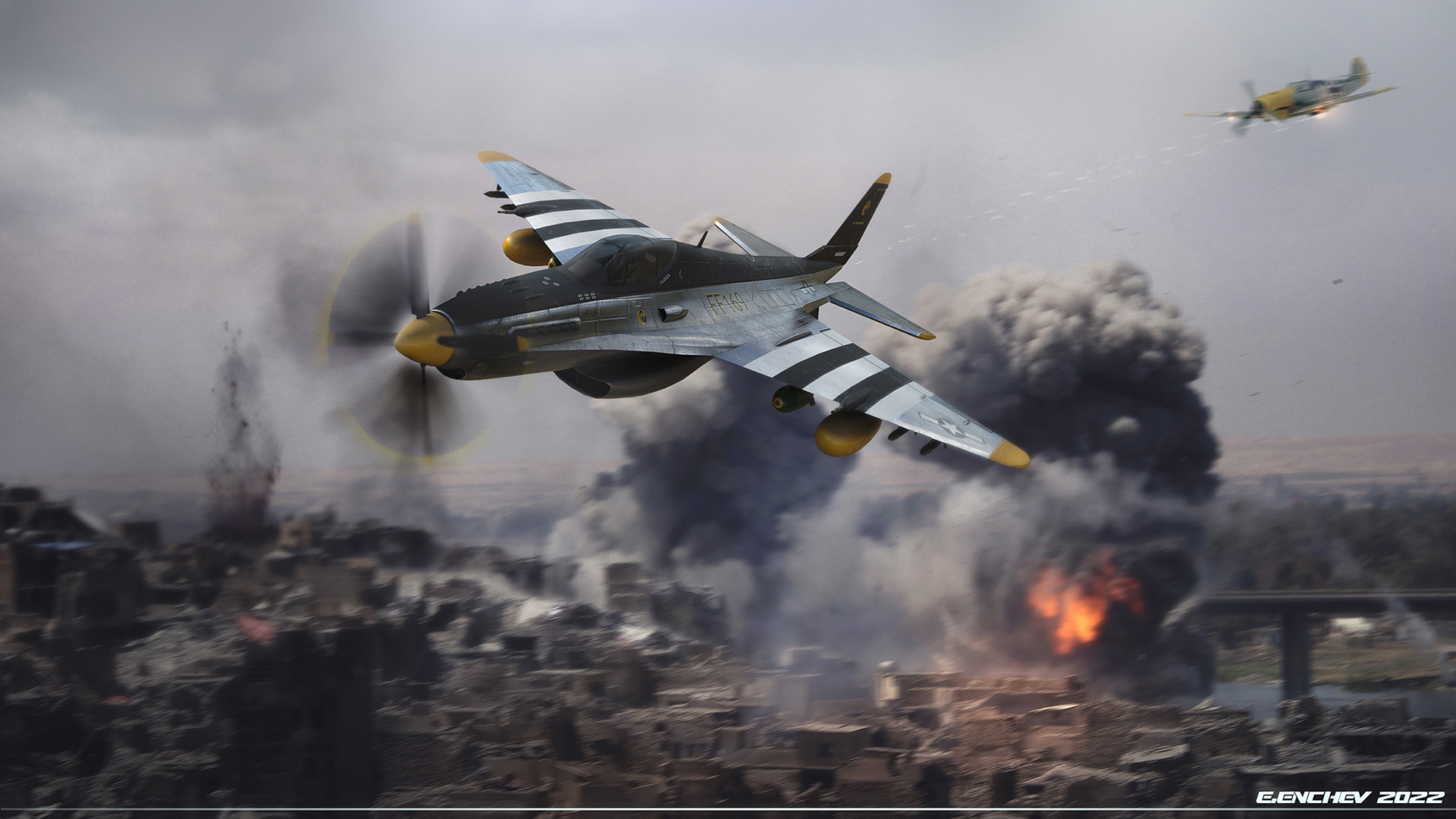 conceptual design，Viper fighter，Appearance design，