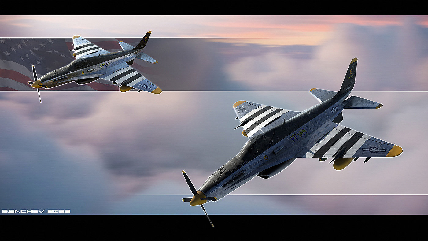 conceptual design，Viper fighter，Appearance design，