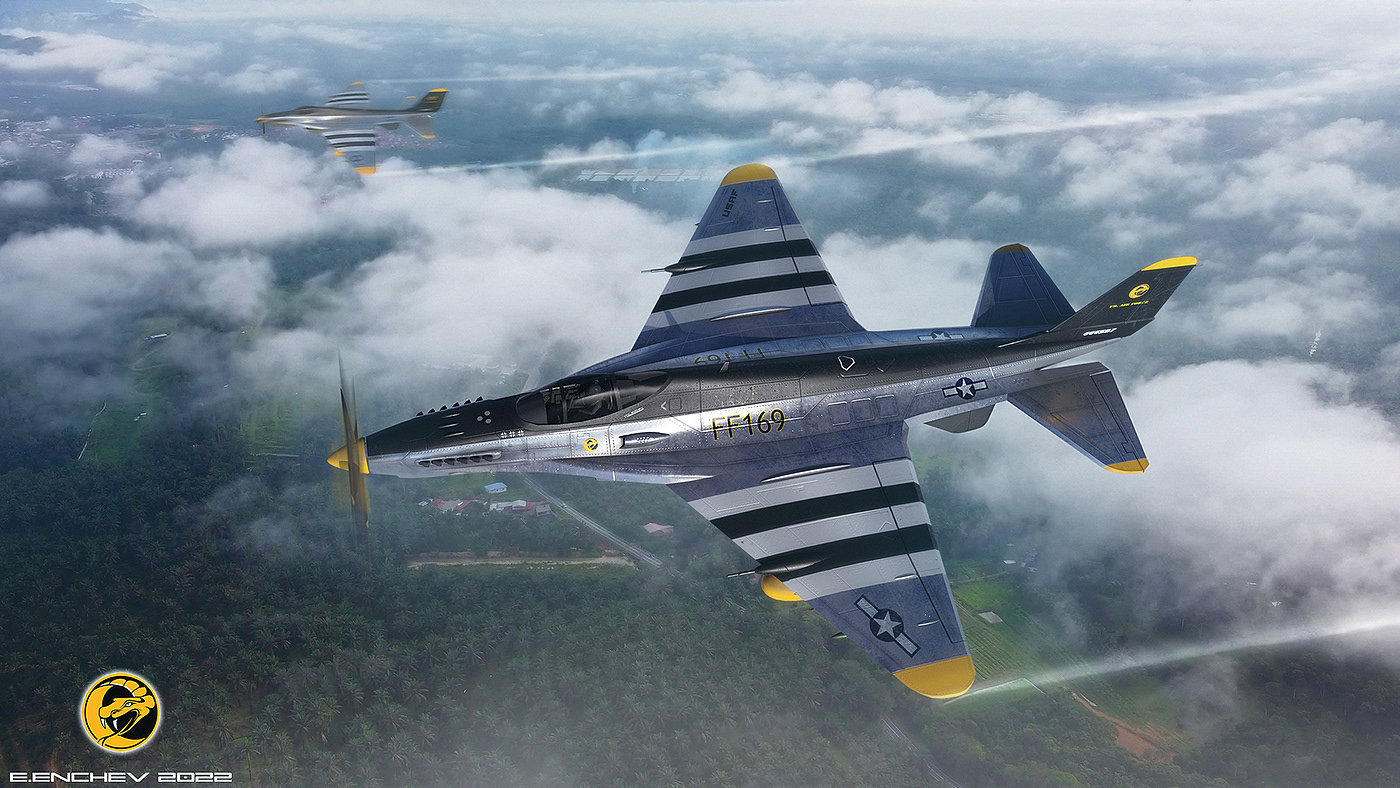 conceptual design，Viper fighter，Appearance design，