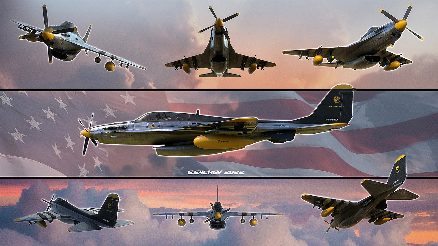 conceptual design，Viper fighter，Appearance design，