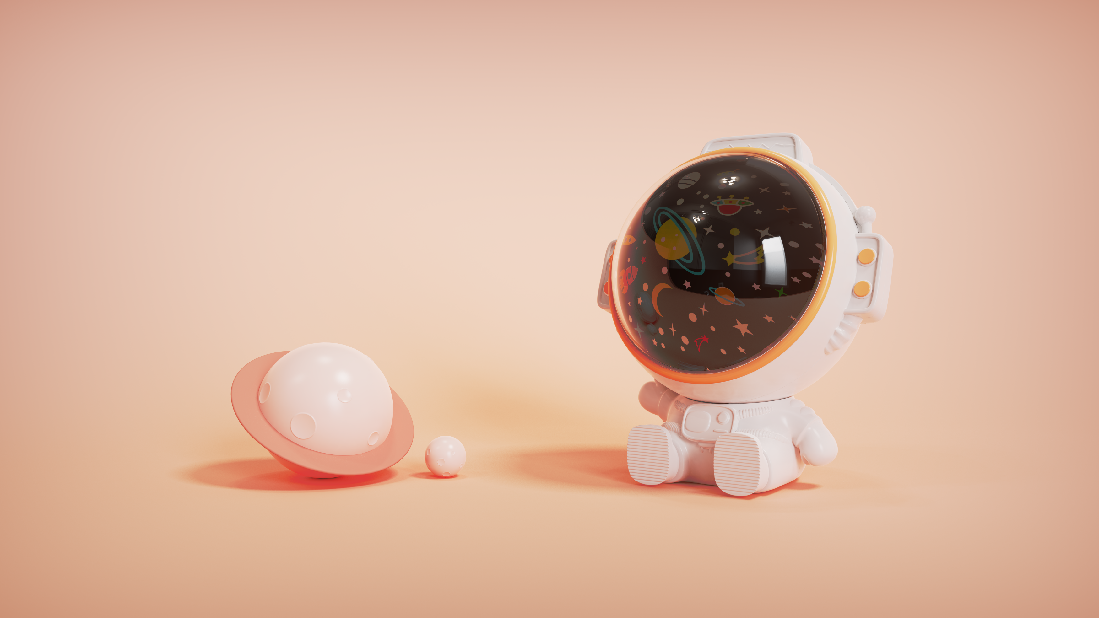 Astronaut projection lamp，