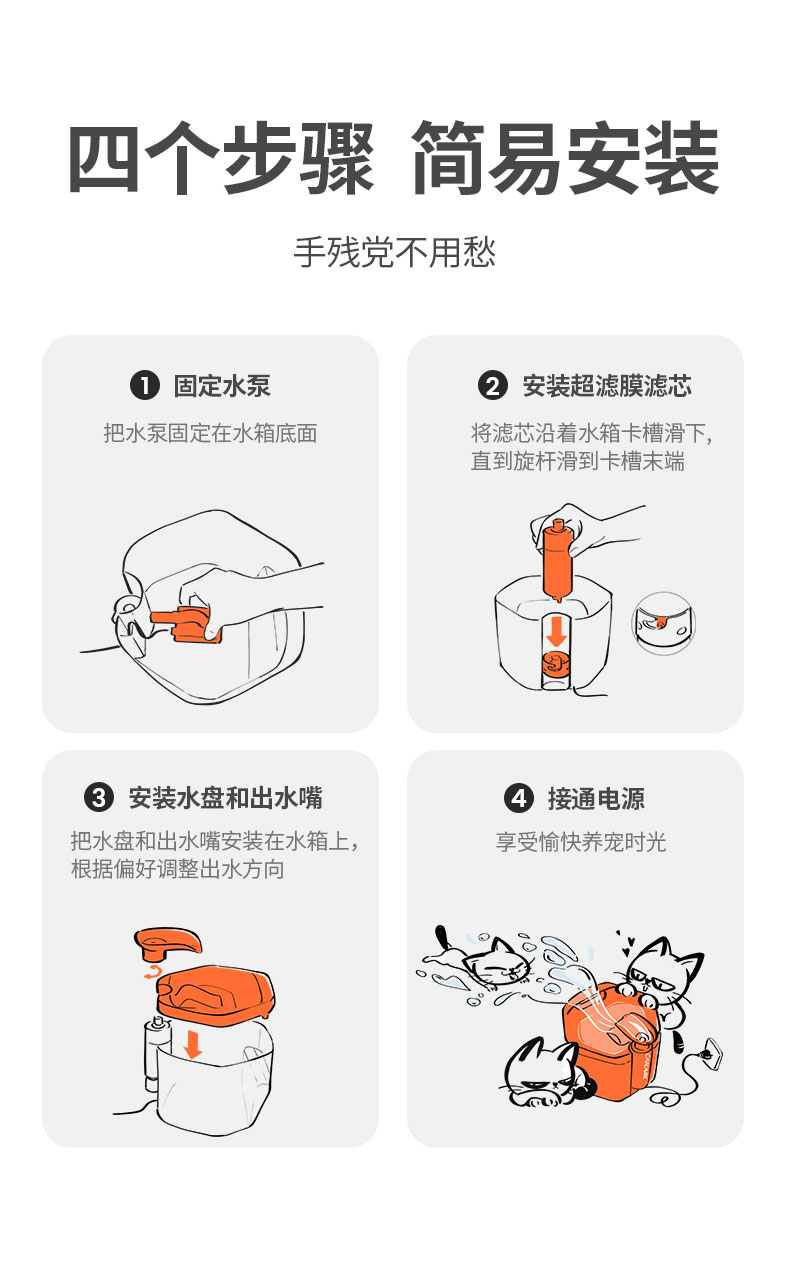 Pets，Water dispenser，cat，dog，