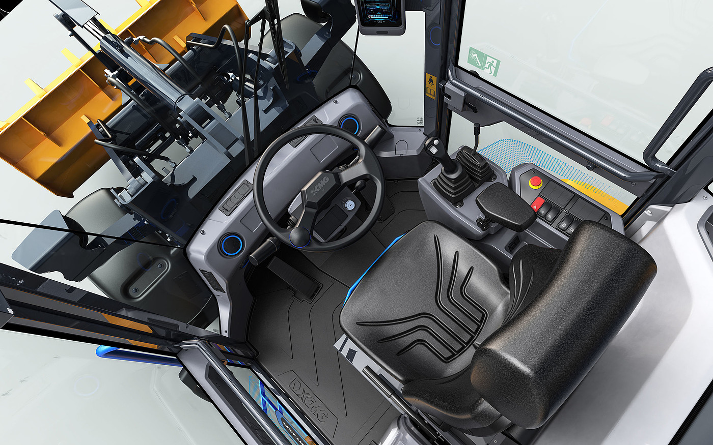 XC918-EV，Industrial machinery vehicles，Electric Compact Wh，2022 Red Dot Product Design Award，