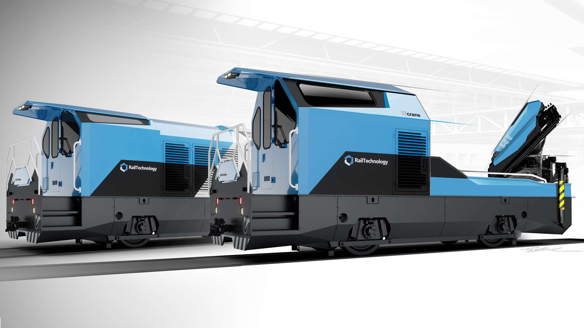 Silent track grinding train，train，vehicle，2022 Red Dot Product Design Award，