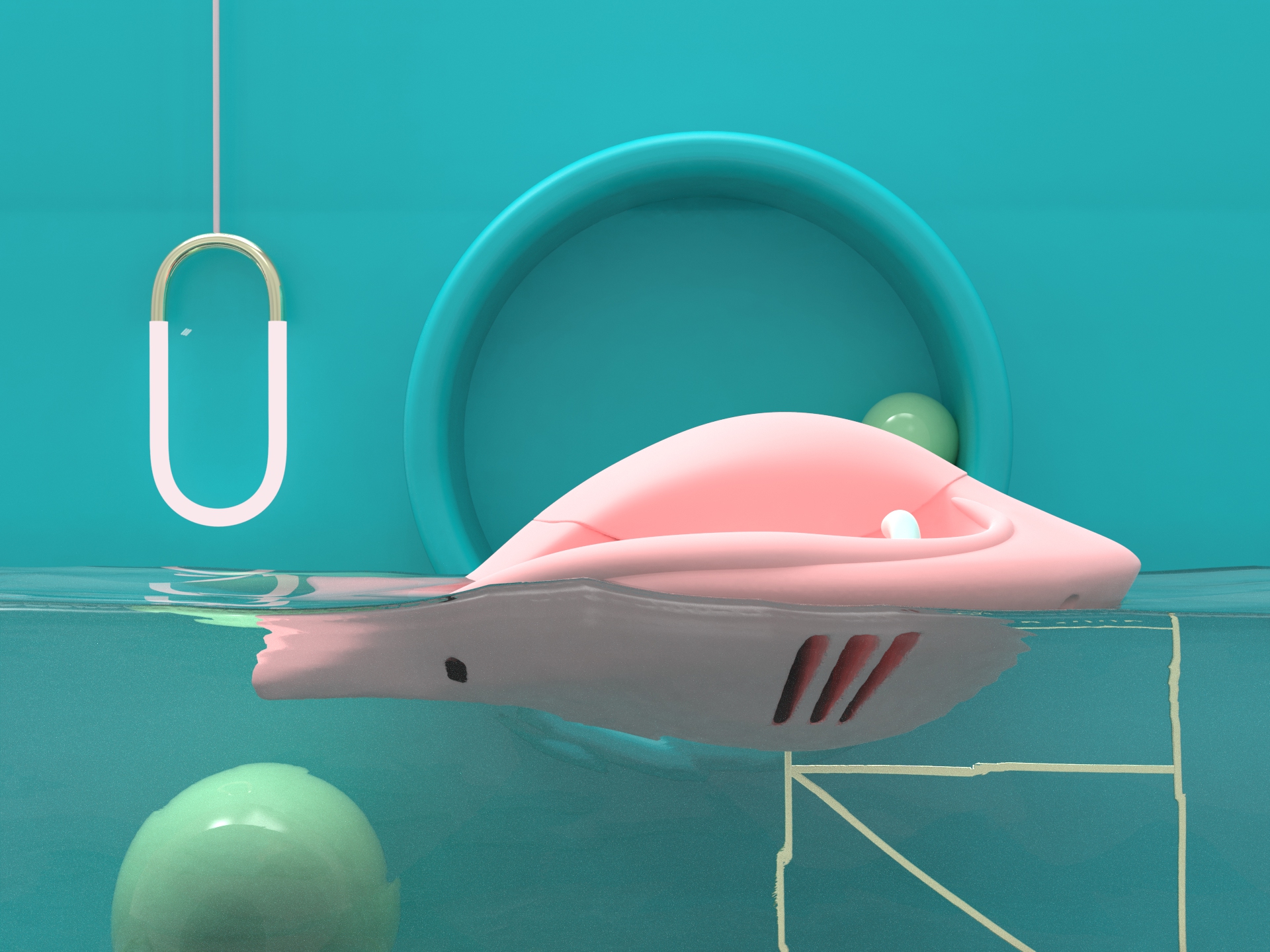 Toys，children，Swimming，Automation device，Snorkeling，Bionics Design ，