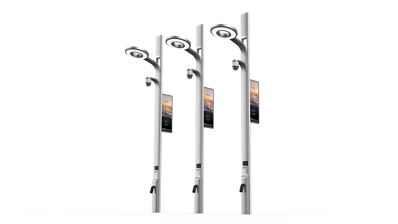 industrial design，Intelligent lighting，China Mobile，street lamp，