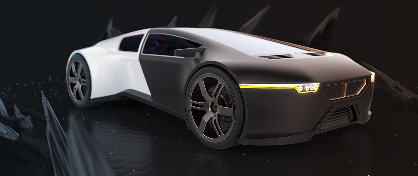 Reprint，automobile，conceptual design，motion，