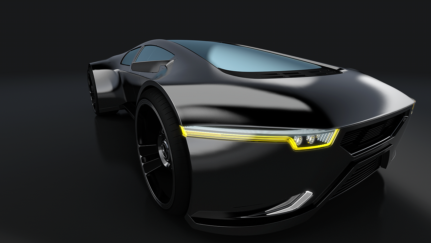 Reprint，automobile，conceptual design，motion，