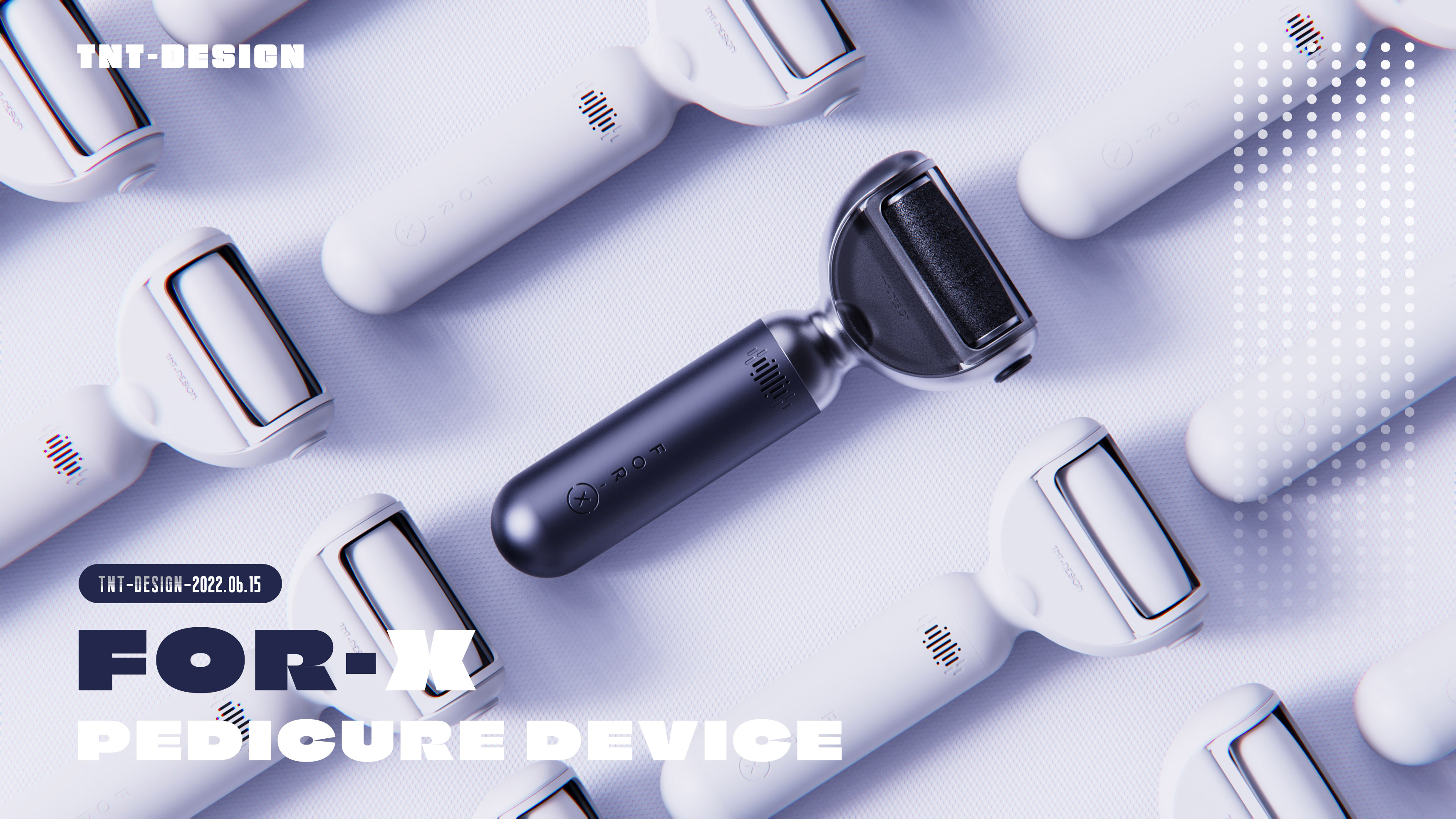 Foot pedicure，Intelligent innovation，Appearance design，