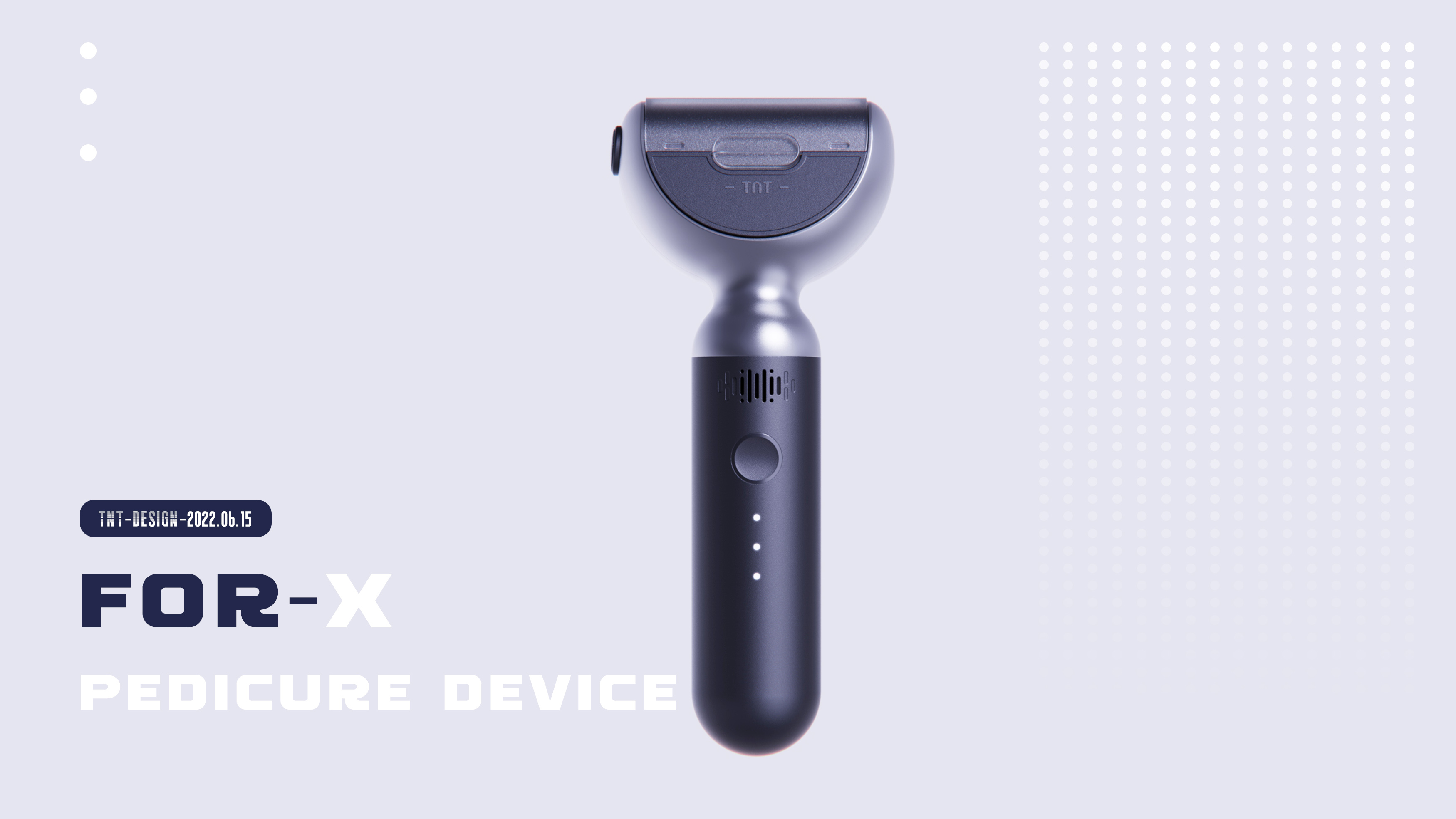 Foot pedicure，Intelligent innovation，Appearance design，