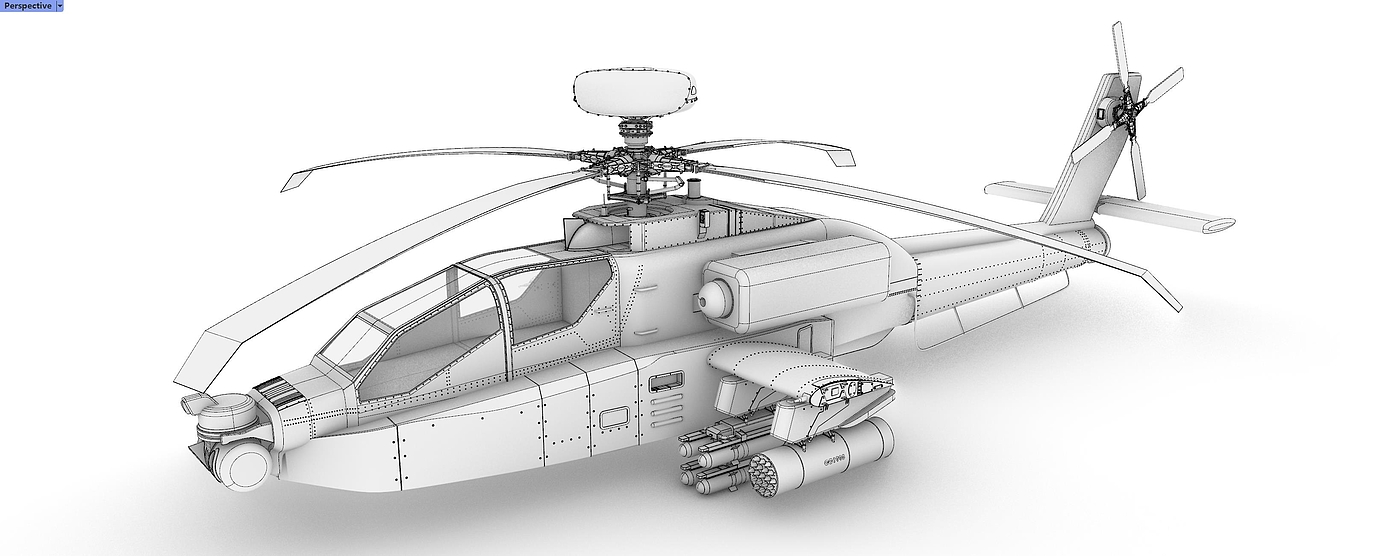 ah64武装直升机，
