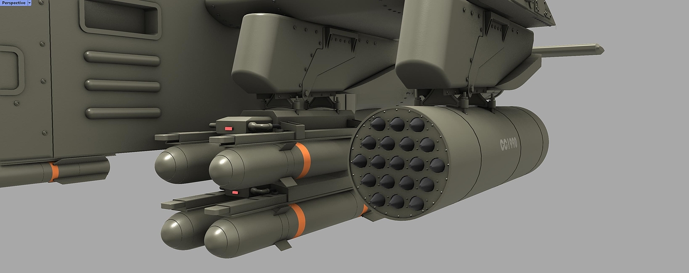Ah64 gunship，