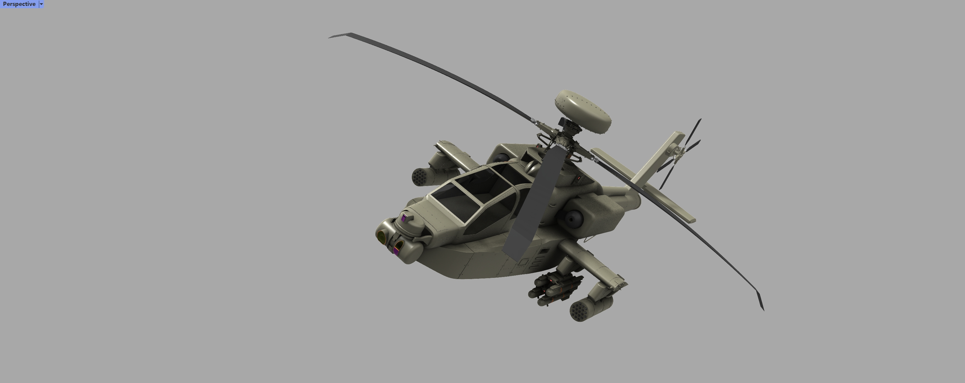 Ah64 gunship，