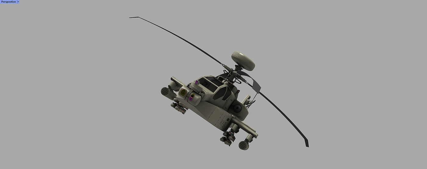 Ah64 gunship，
