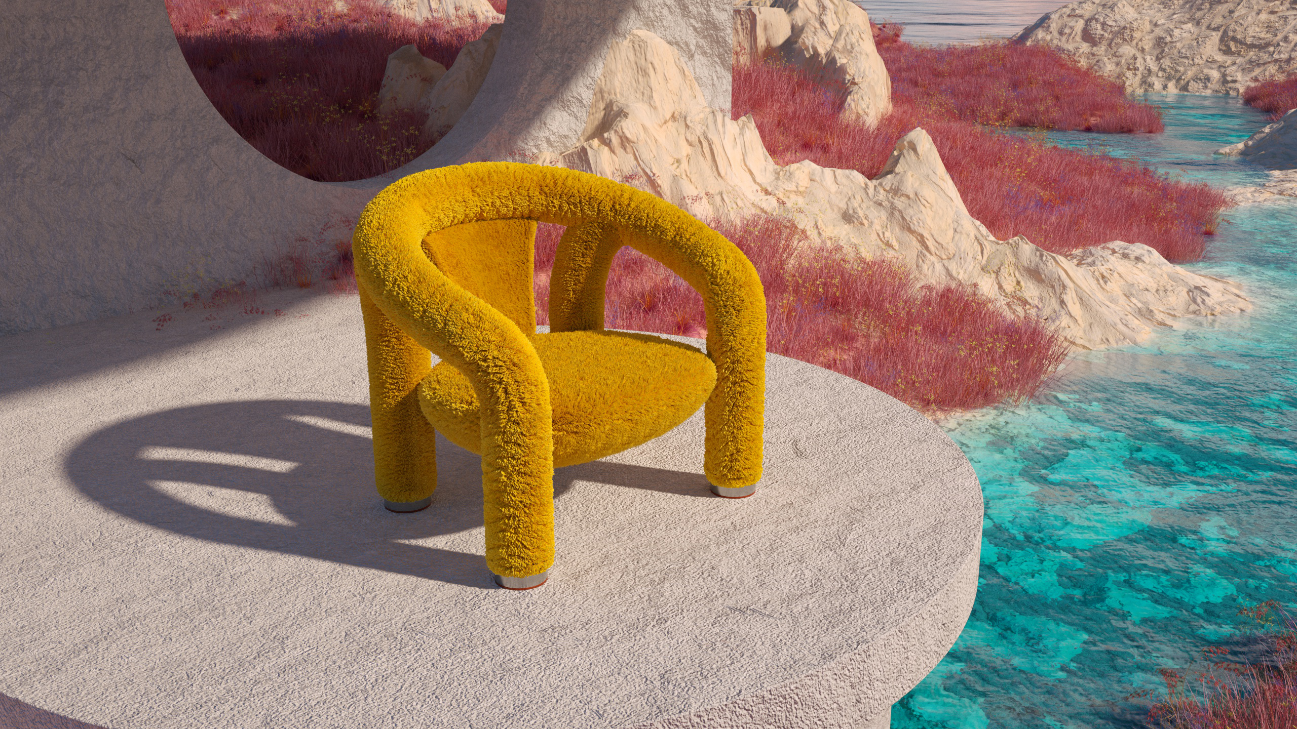 furniture design ，Chair design，Armchair，rhino，c4d，Octane rendering，
