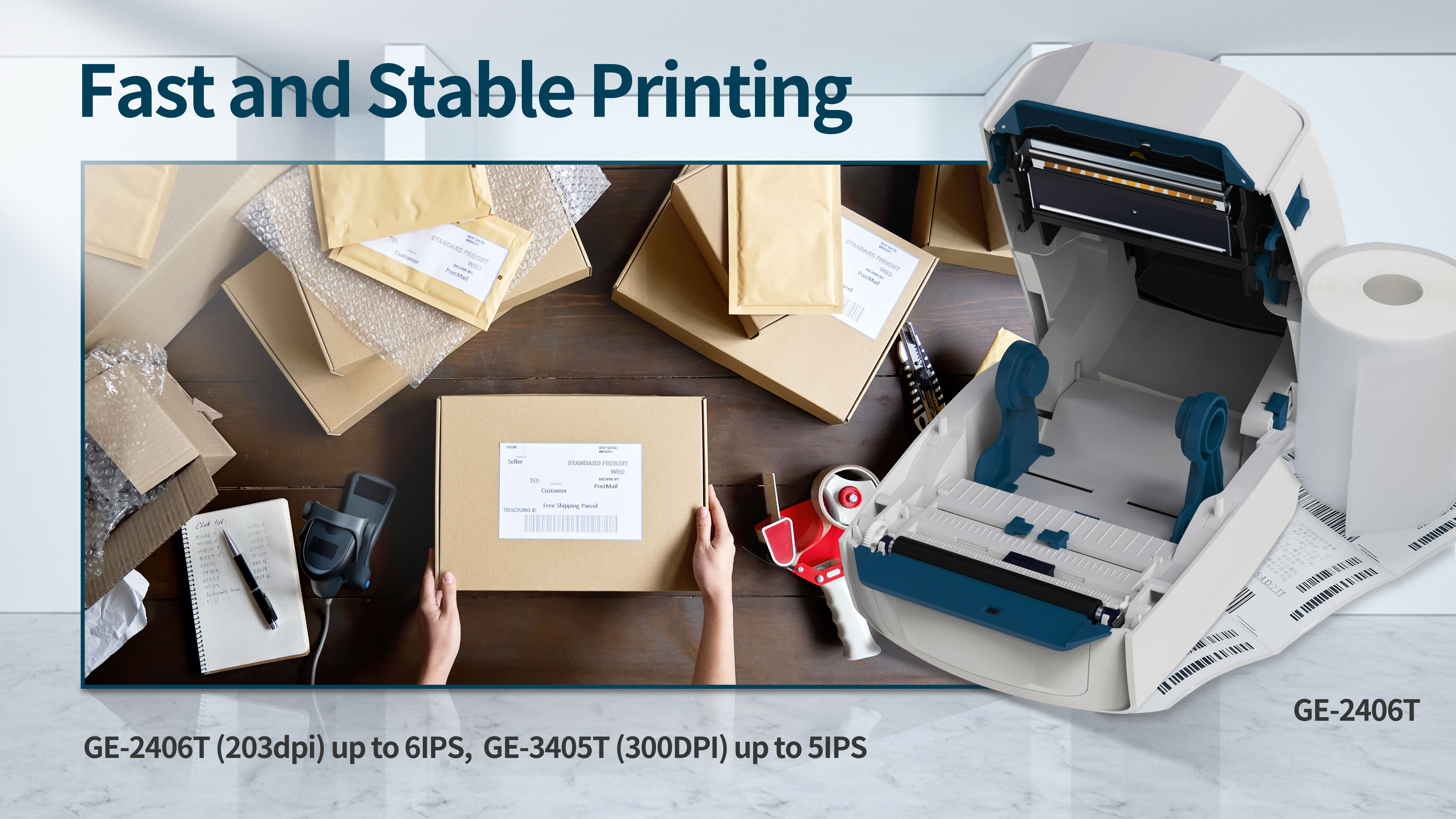 Product animation，printer，Render，