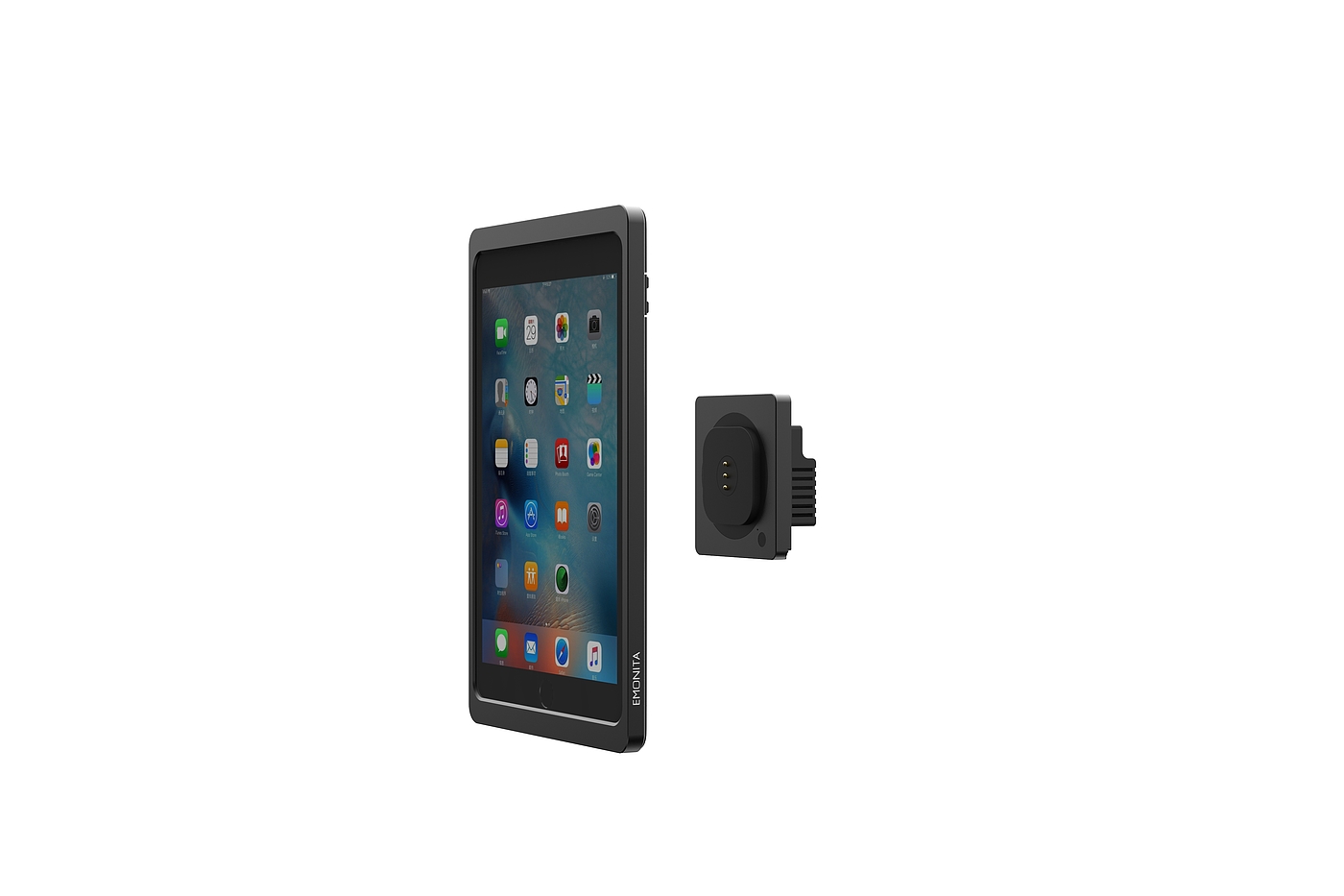 IPad protective shell IPad bracket IPAD wall frame，Magnetic Bracket/360 Degree/Rotary Wireless Charging，