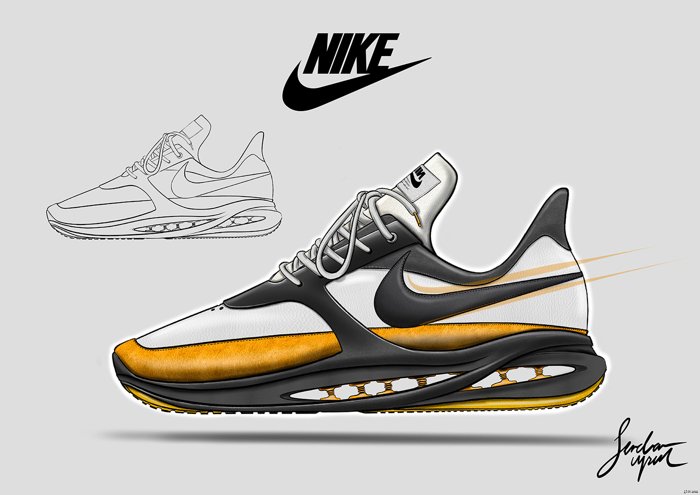 shoes，product design，fashion，Lamborghini，Porsche，Nike，