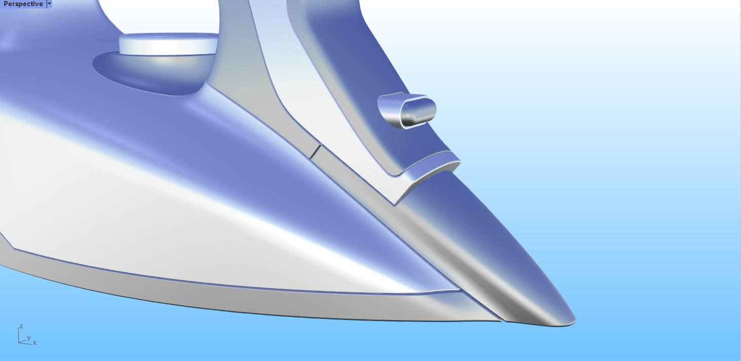 Electric iron，Rhinoceros modeling，rhino rhino tutorial，curriculum，industrial design，