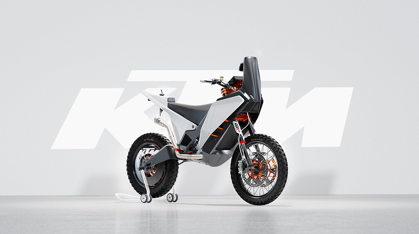 motorcycle，cross-country，cad，