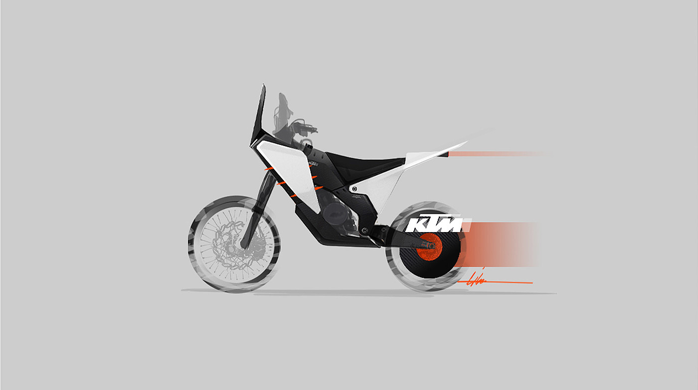 motorcycle，cross-country，cad，