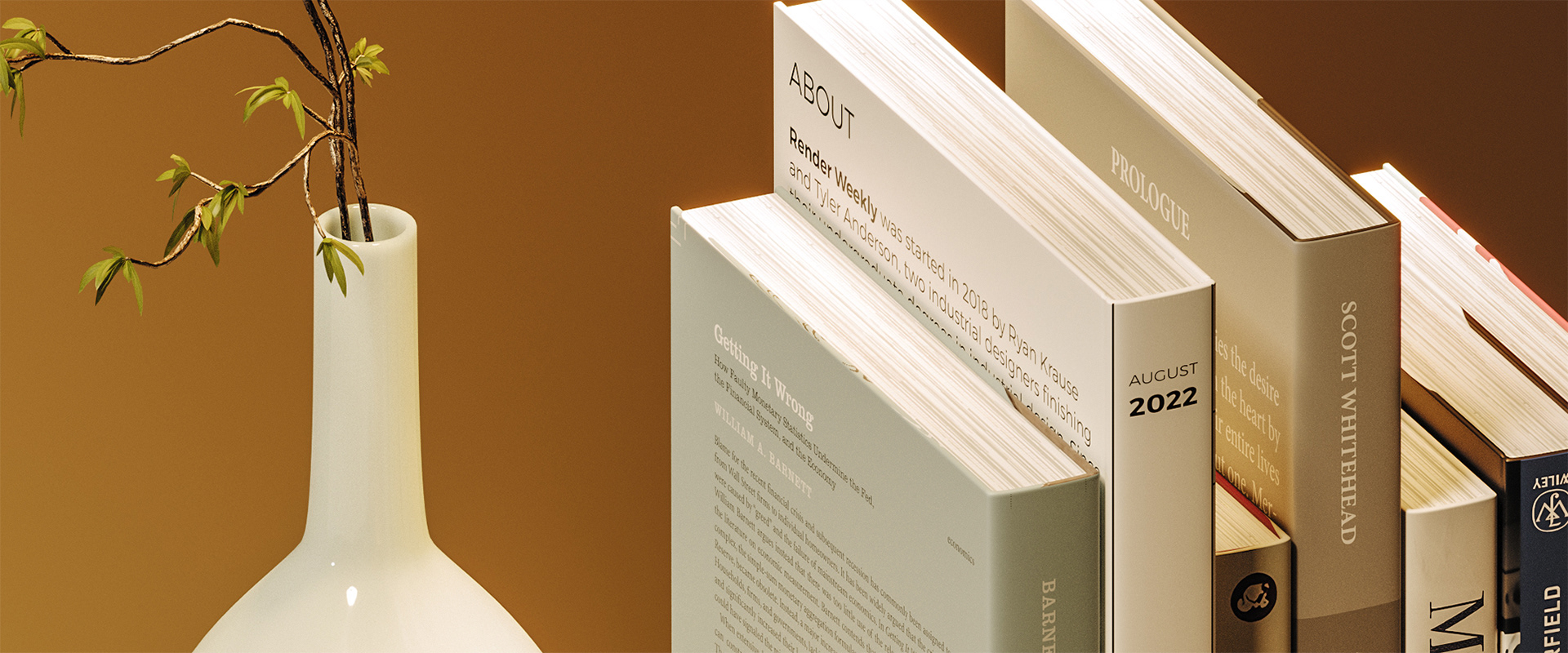 3d，cgi，Digital art，bookshelf，