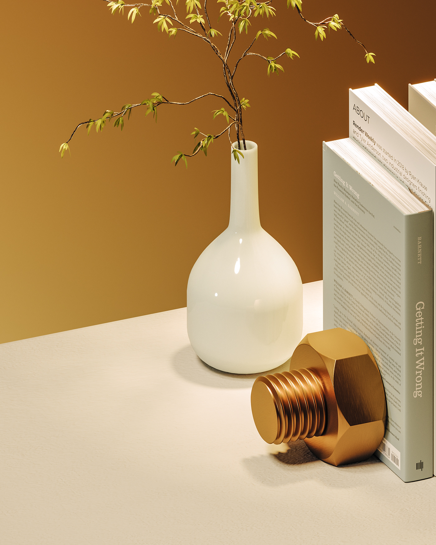 3d，cgi，Digital art，bookshelf，