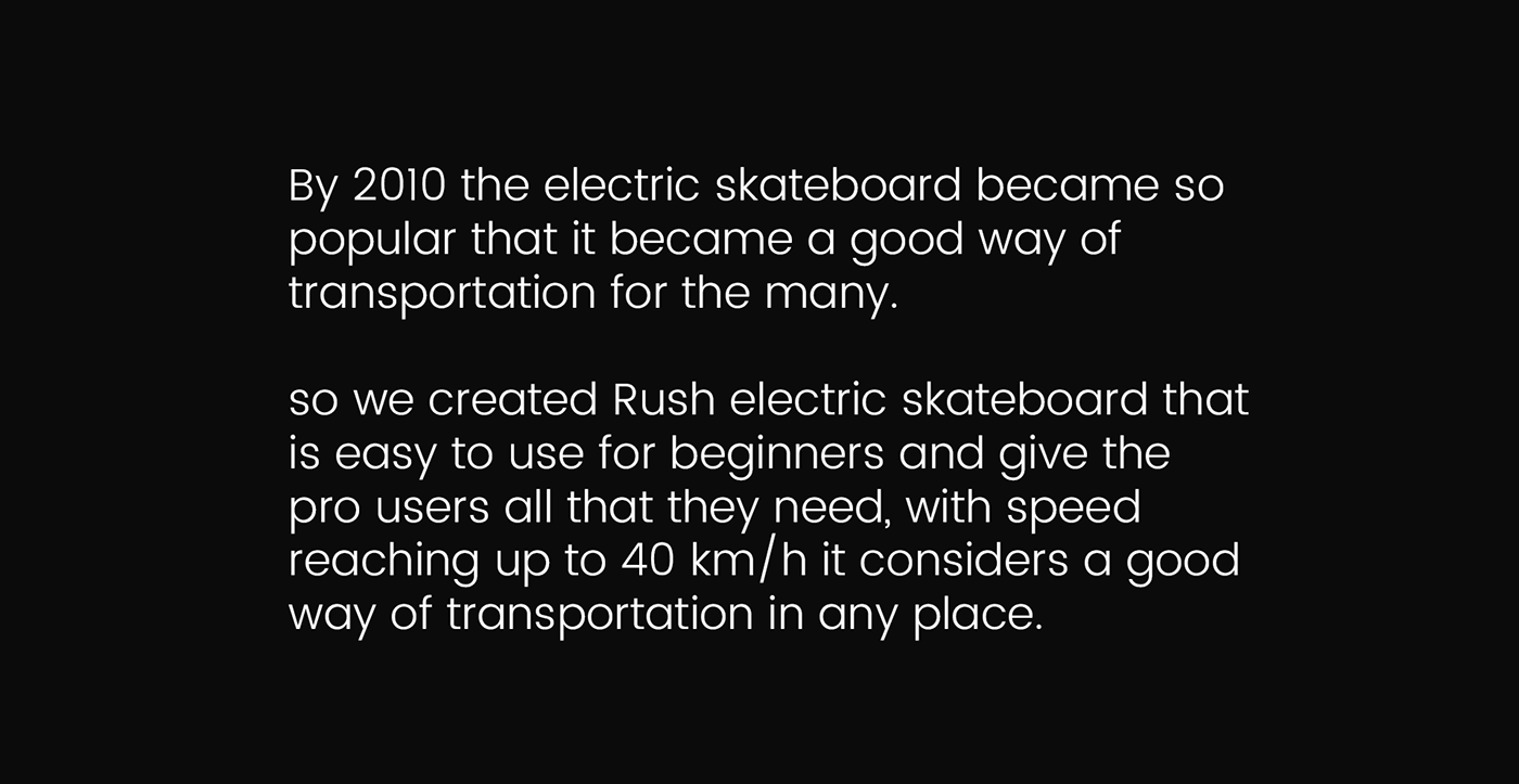 Skate，product design，Intelligent motion，