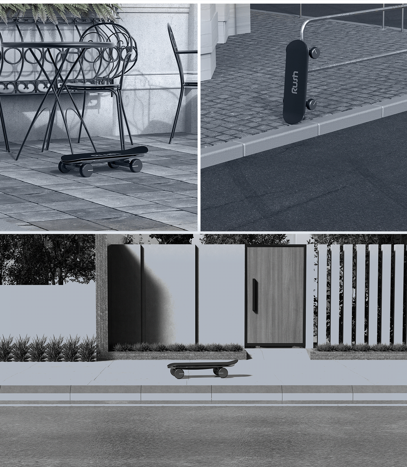 Skate，product design，Intelligent motion，