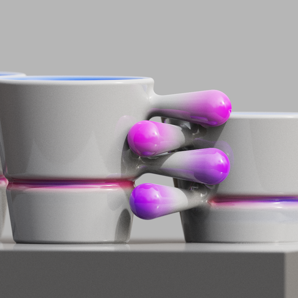 Mug，Water cup，Design，modeling，tea set，