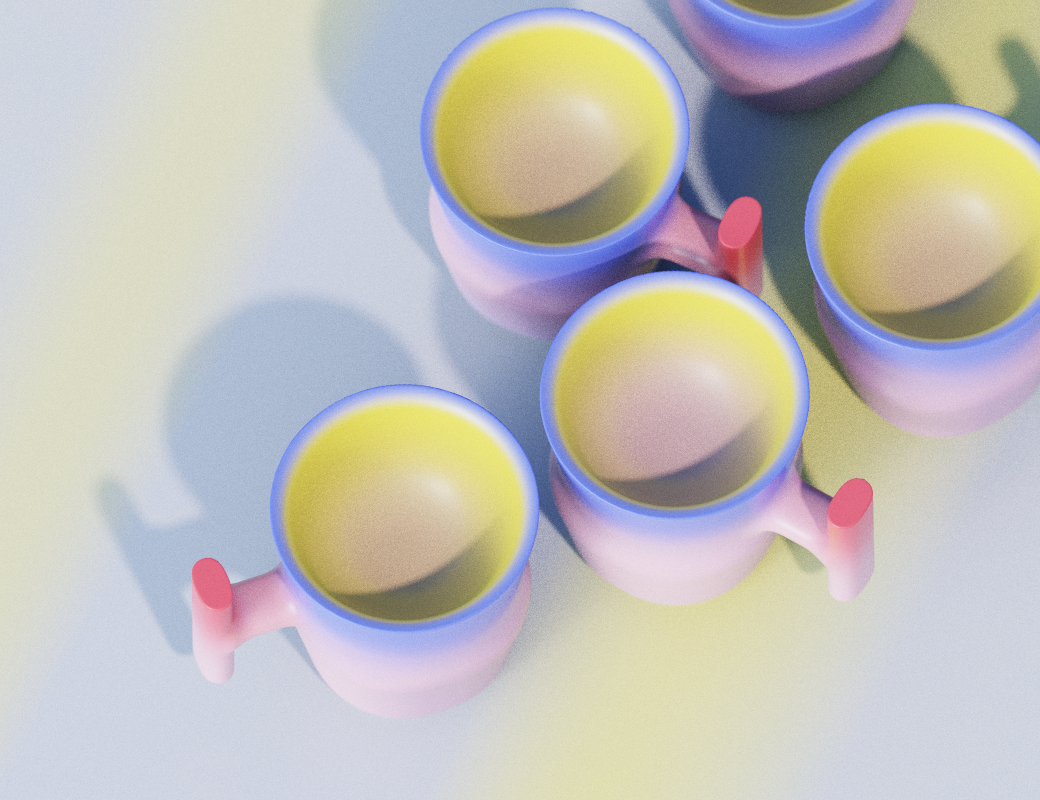 Mug，Design，modeling，Water cup，tea set，teacup，