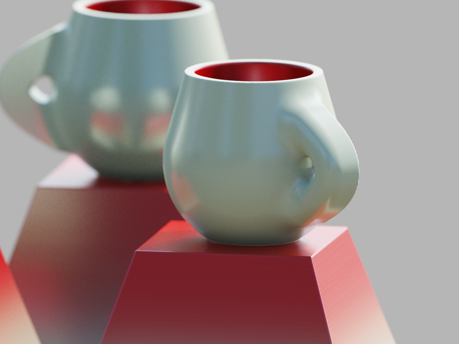 Mug，Water cup，Design，modeling，tea set，