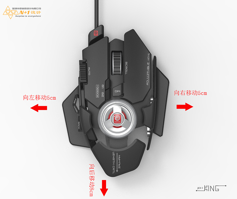 E-sports，Mechanical games，Metal games，Gaming Mouse，