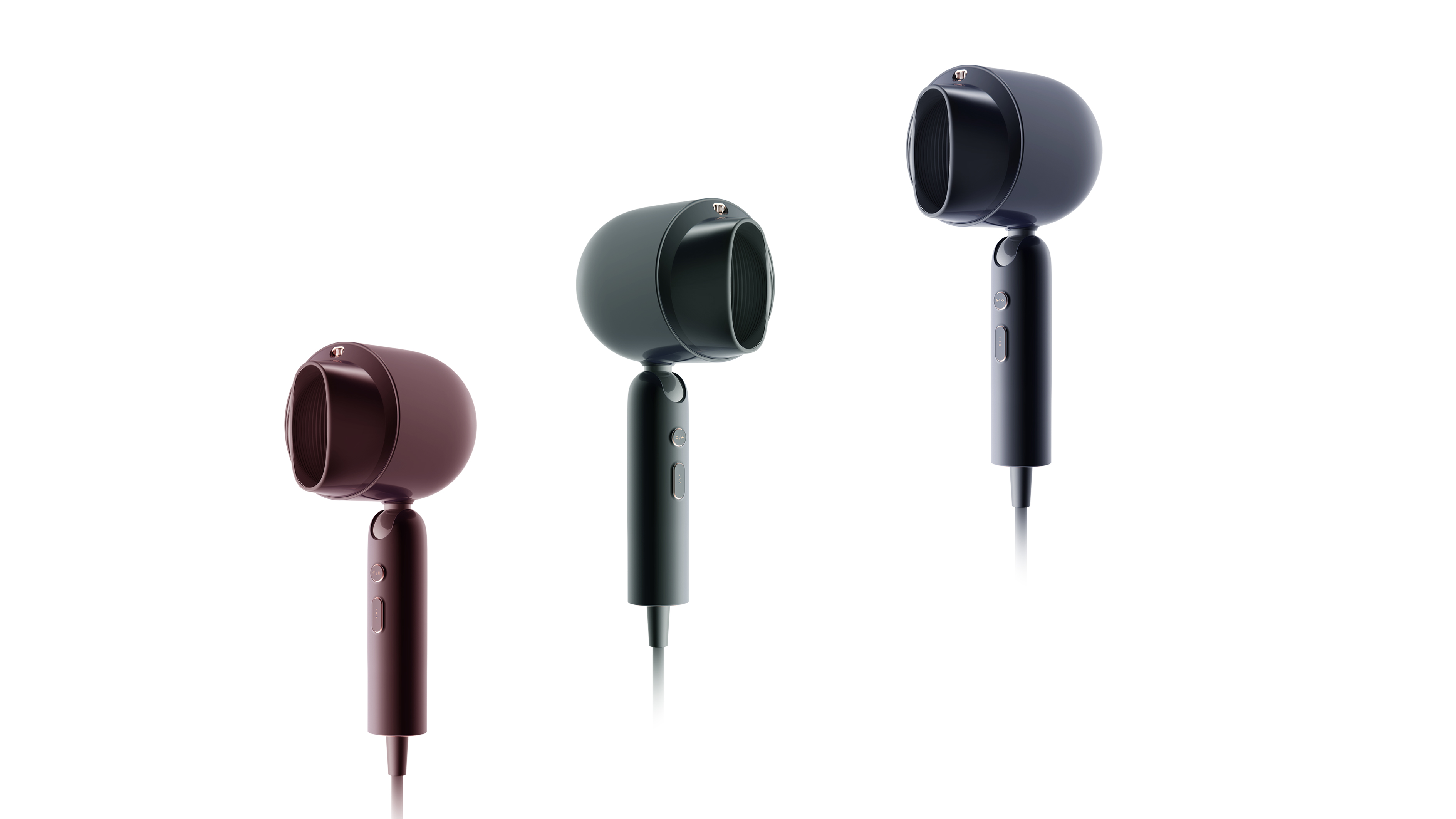 Fashion, personality, simple texture, hairdryer，